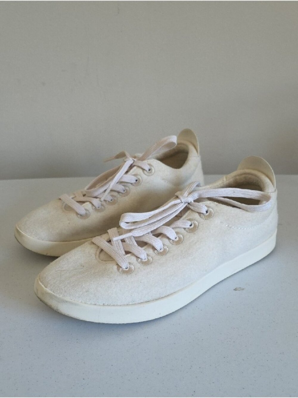 ALLBIRDS | Wool Pipers sneakers white Sz 8